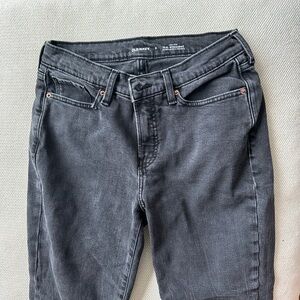 Old Navy Women's Dark Gray Skinny Jeans